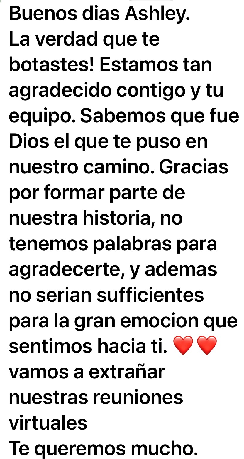 testimonio